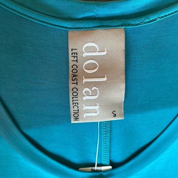 Dolan at Anthropologie Dress Mini Shift Cut Women Size S Green Blue NWT - Picture 5 of 13